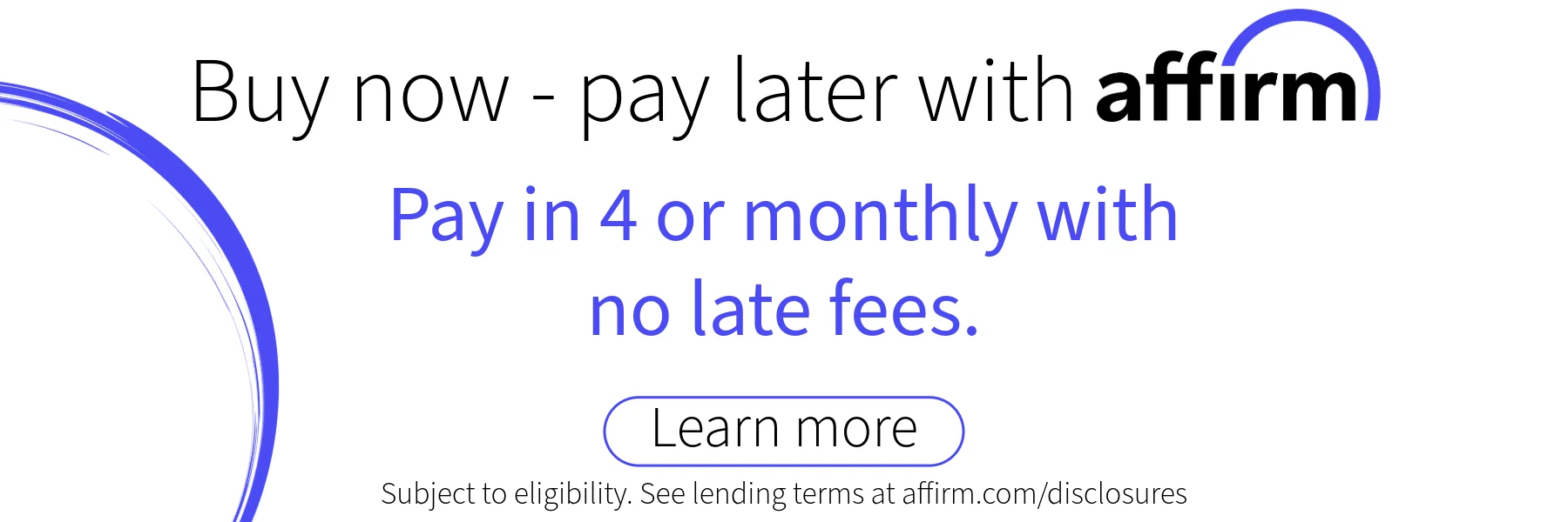 Affirm - Buy now, pay later - Learn how it works