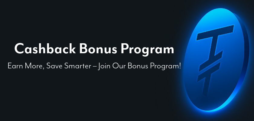 Cashback Bonus Program Banner